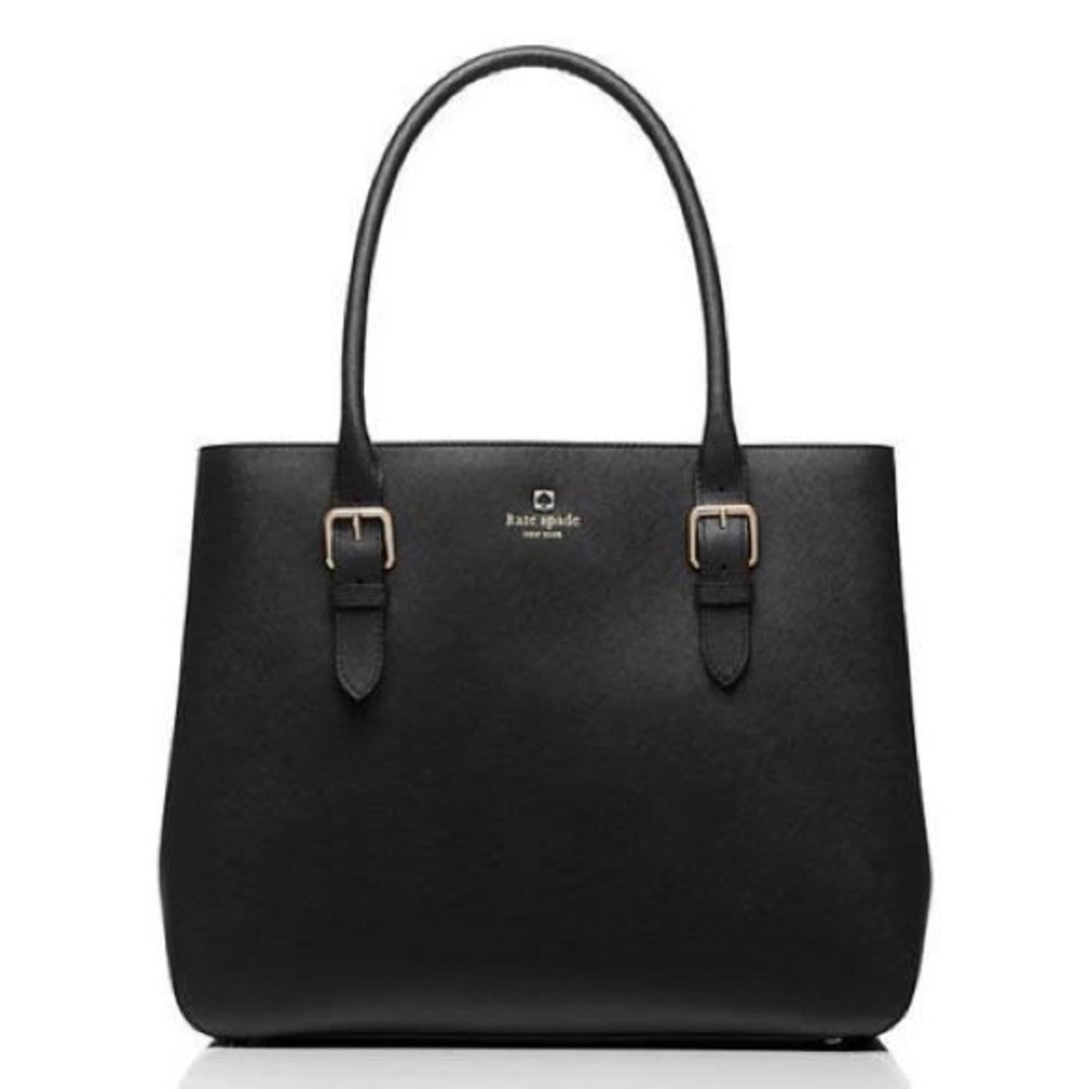 Kate Spade Ariel Black Saffiano Leather Tote